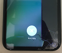 画面の右下が破損して右側が表示できなくなったアイフォン11